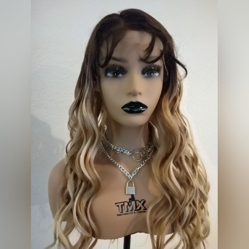 Lace Front with baby hair wig